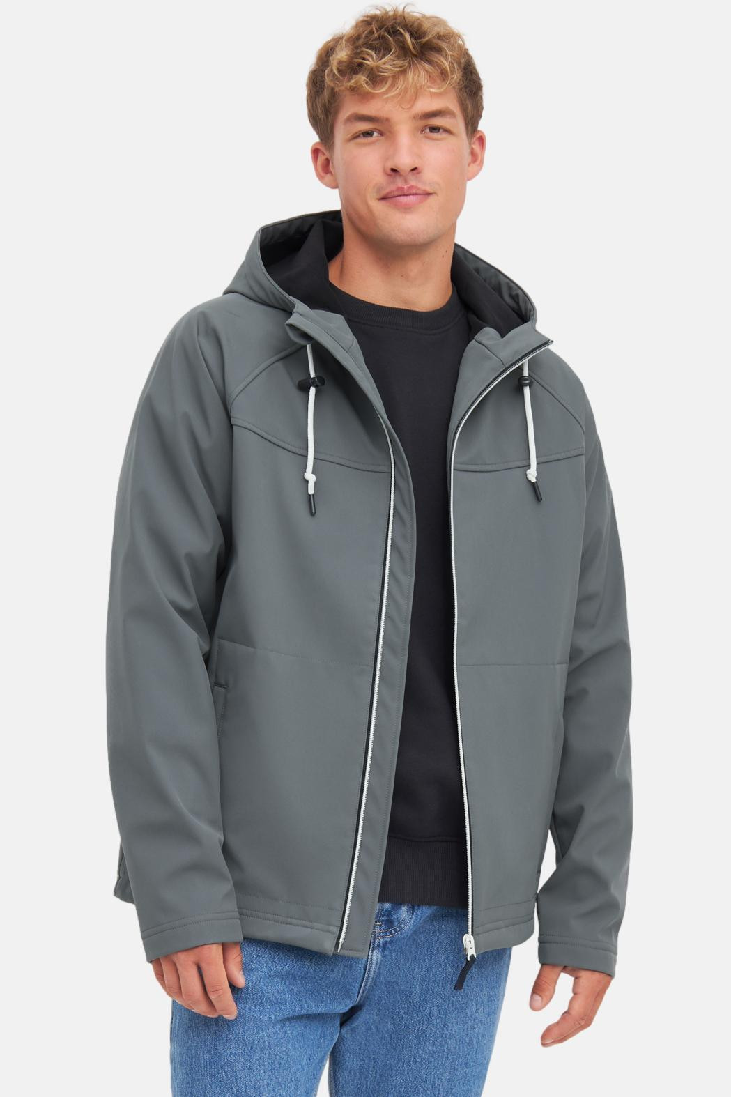 Derbe Softshelljacke Isleby Herren Grau