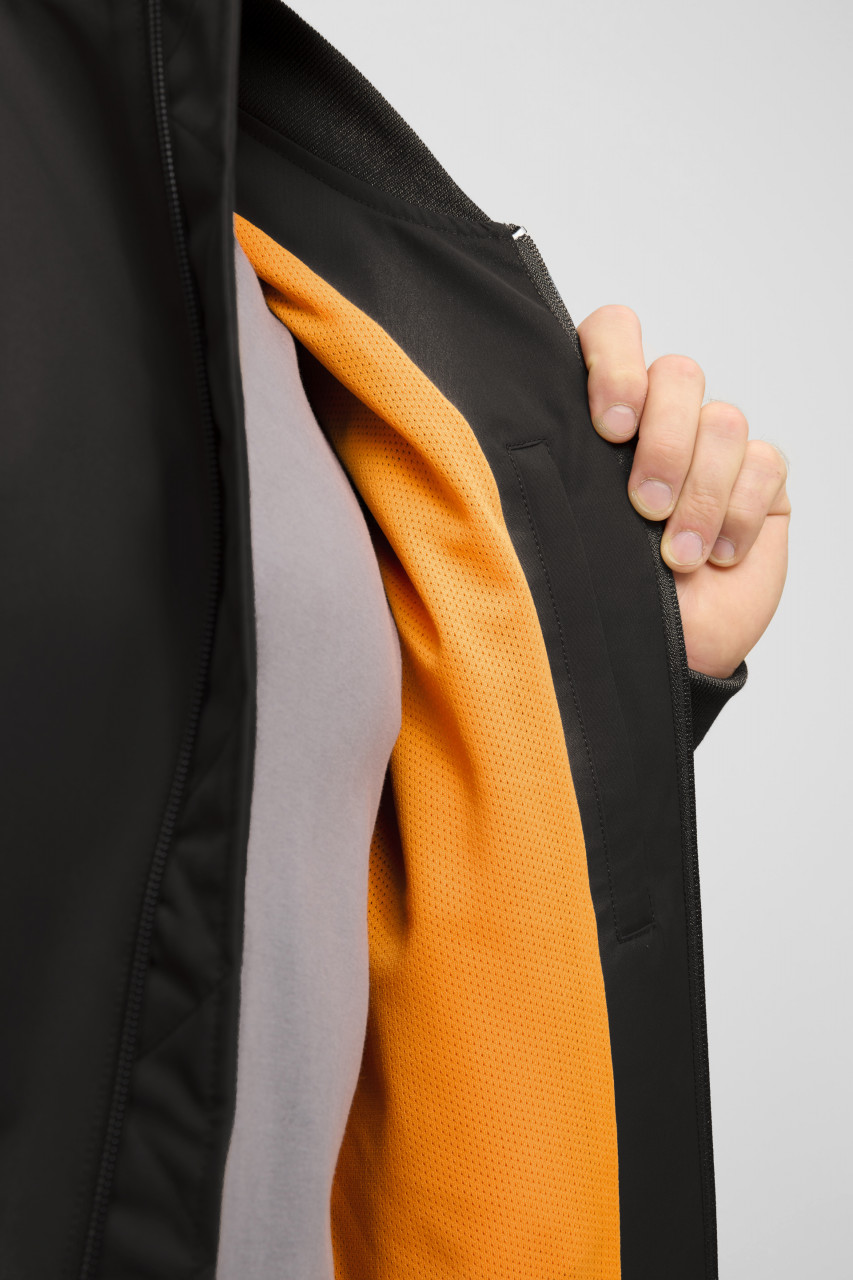 Derbe Übergangsjacke Blousby Herren Schwarz Wasserdicht