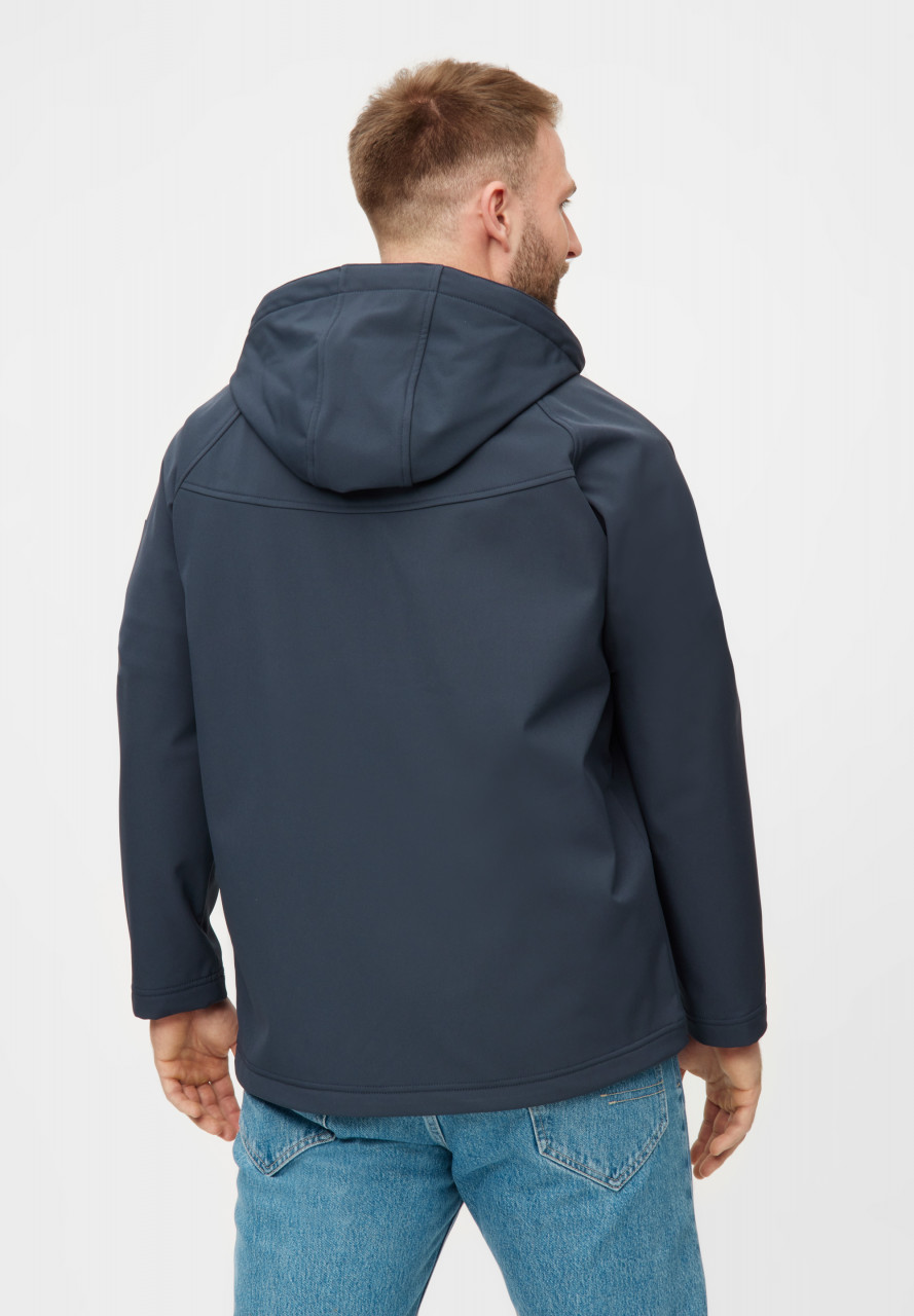 Derbe Übergangsjacke Isleby Herren Dunkelblau Softshell