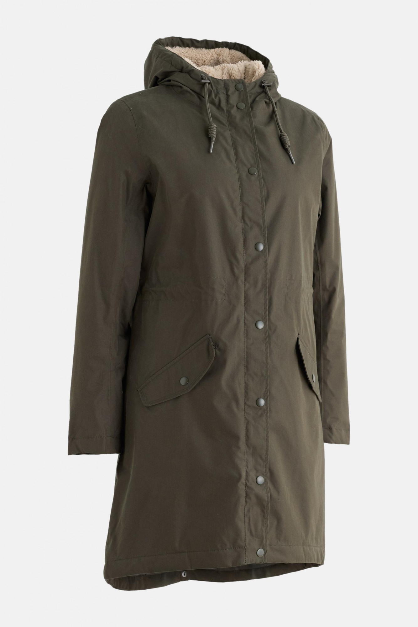 Seasalt Cornwall Regenjacke Plant Hunter Damen Oliv Grün Winterjacke