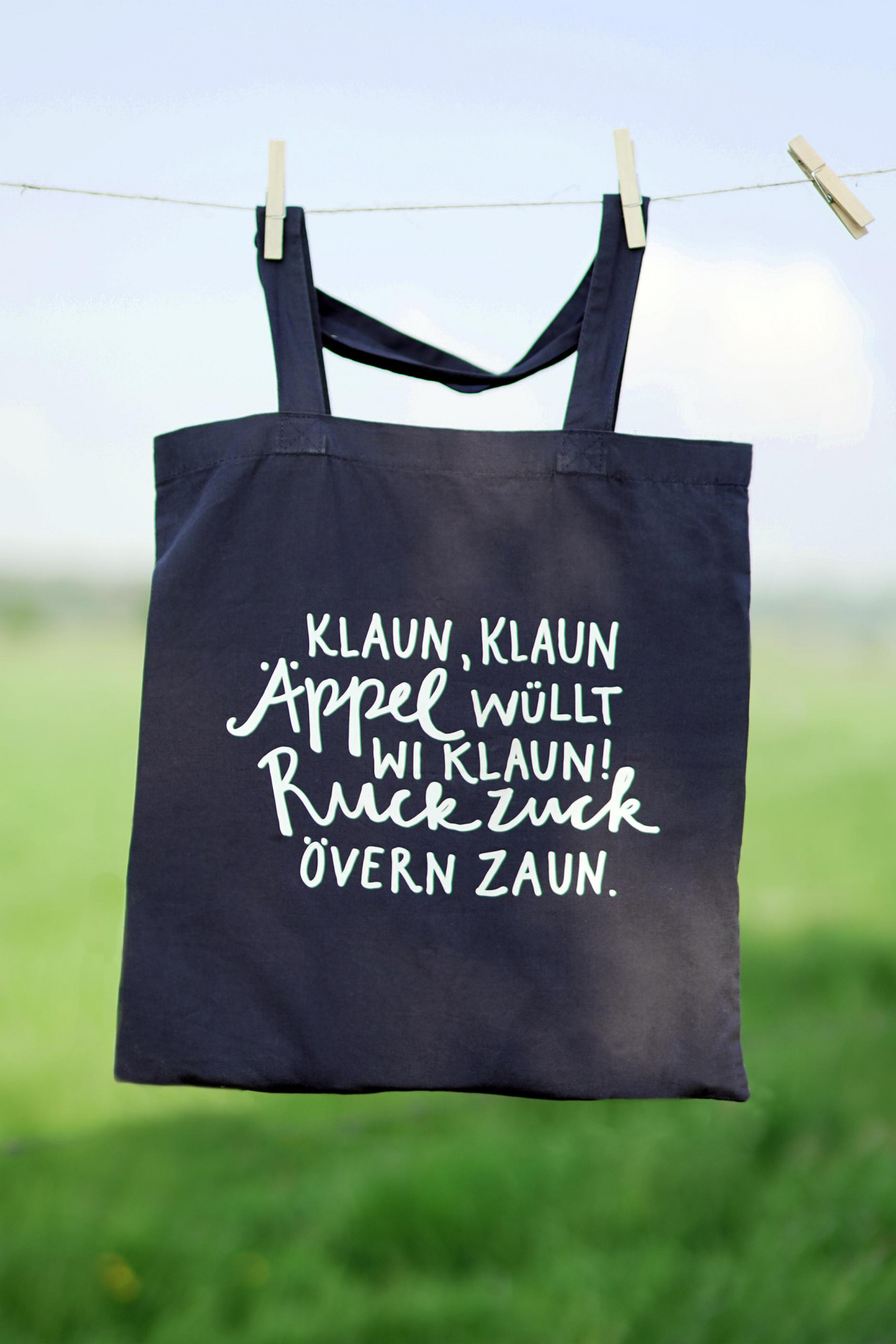 Stoffbüdel - ÄPPEL KLAUN