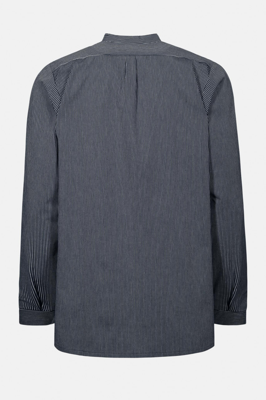 Fischerhemd Basic schmal gestreift