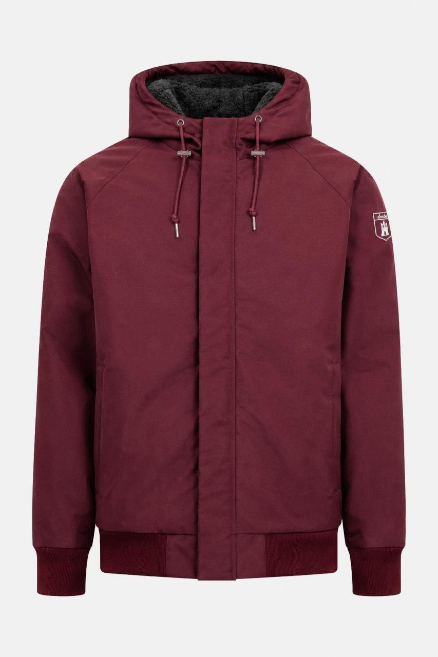 Derbe Winterjacke Festholm Short Herren Rot