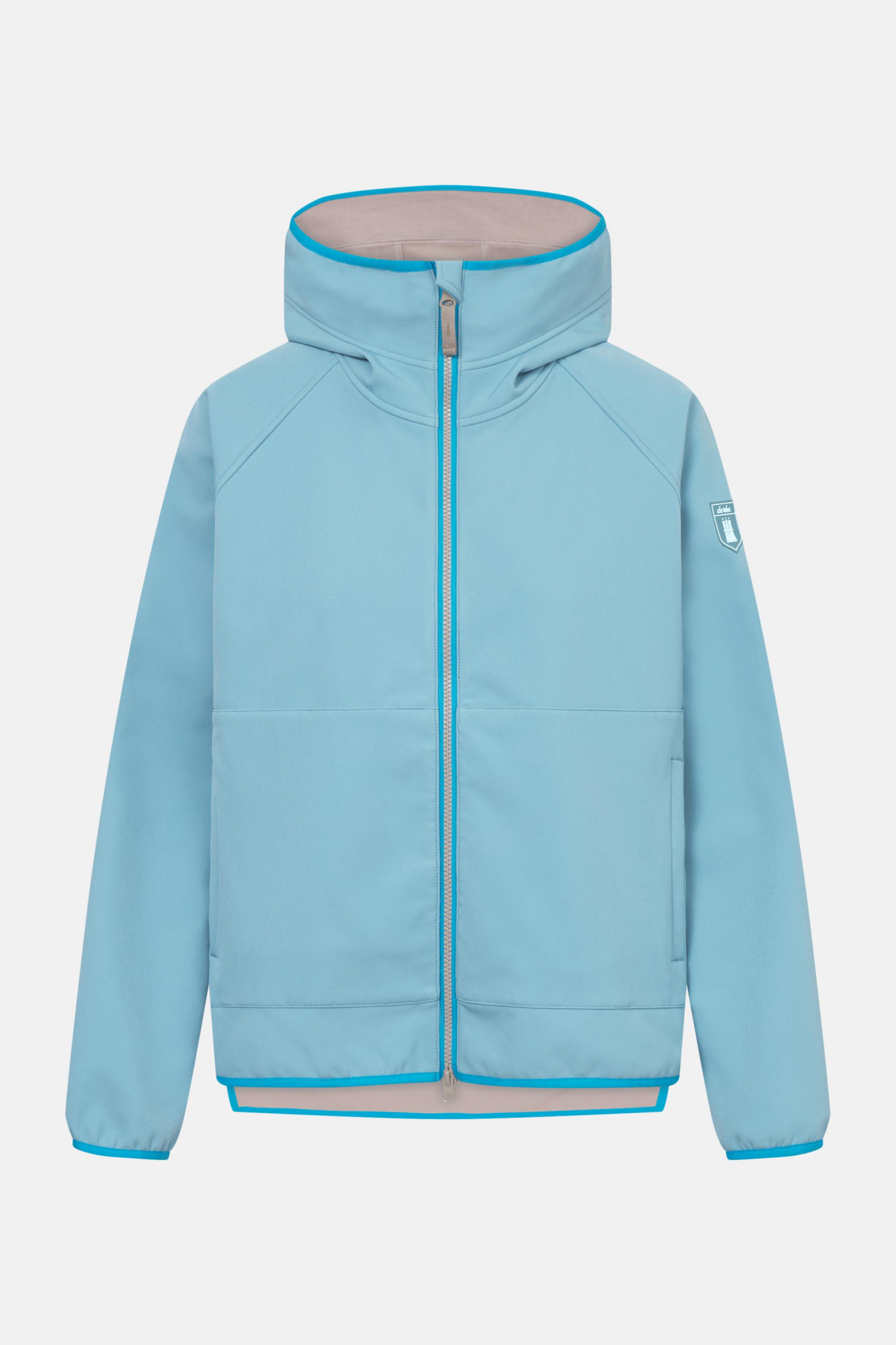 Derbe Softshelljacke Kurz Peutby Damen Türkis Hellblau