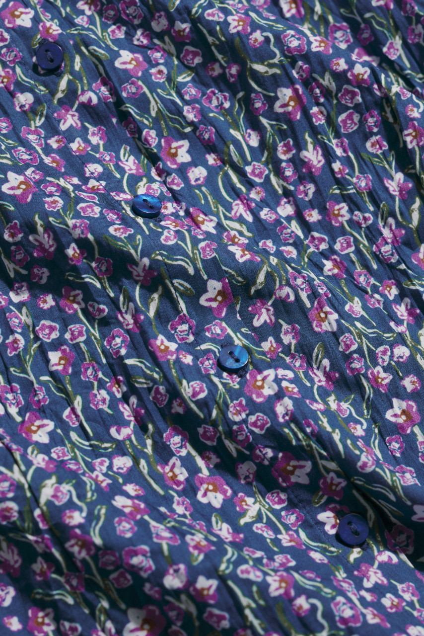 Detailansicht von Bluse Larissa Shirt Blau für Damen von Seasalt Cornwall