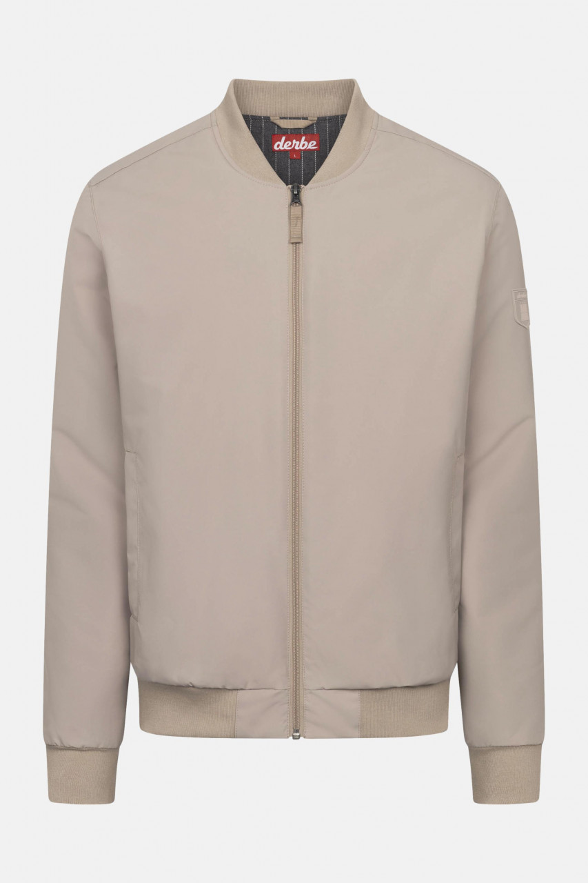 Derbe Übergangsjacke Blousholm Pinstripe Herren Beige