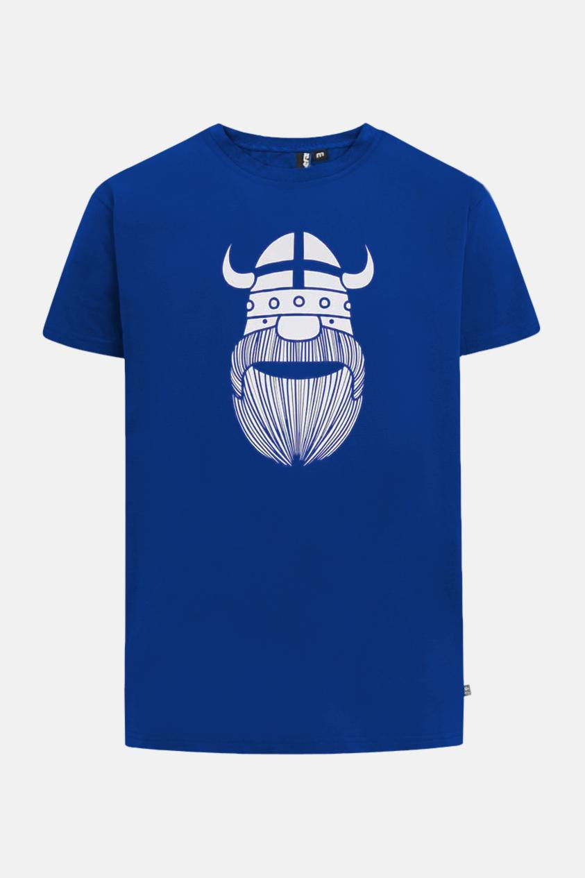 Danefae T-Shirt Danebasic Erik Herren Blau
