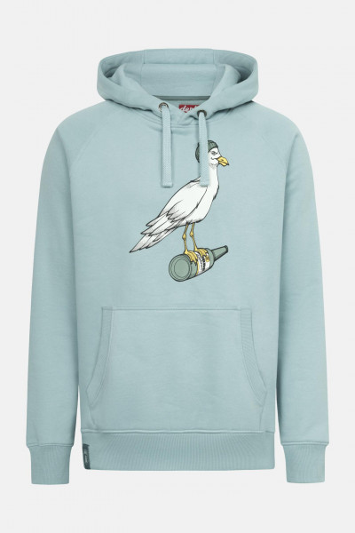 Derbe Hoodie Sturmmöwe Herren Hellblau Türkis