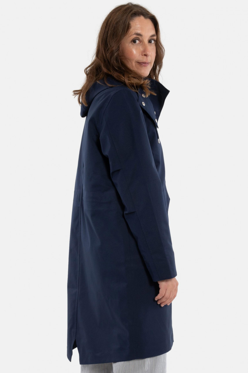 Danefae Regenjacke Danewest Wind Damen Navy Blau Parka