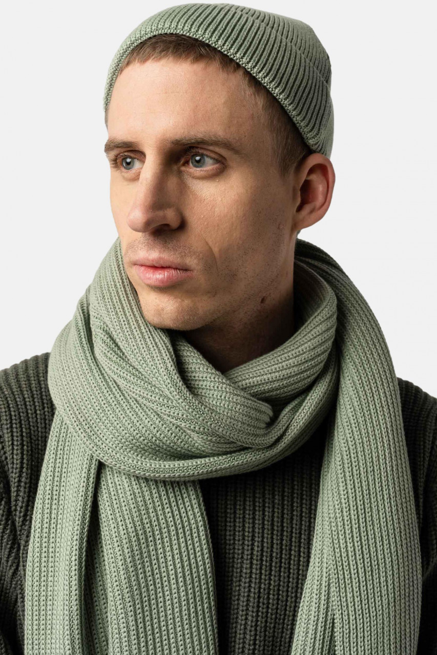 Strickmütze Grün RAFI von MELA - Mann
