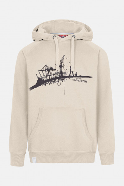 Derbe Hafenschiffer Herren Hoodie Beige Semolina Derbe Hafenschiffer Herren Hoodie Beige Semolina