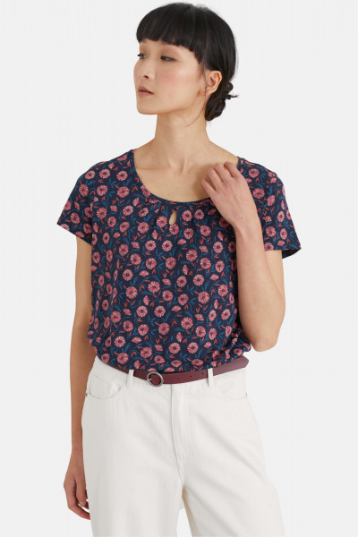 Seasalt Cornwall Appletree Top Damen T-Shirt Aster Sketch Maritime
