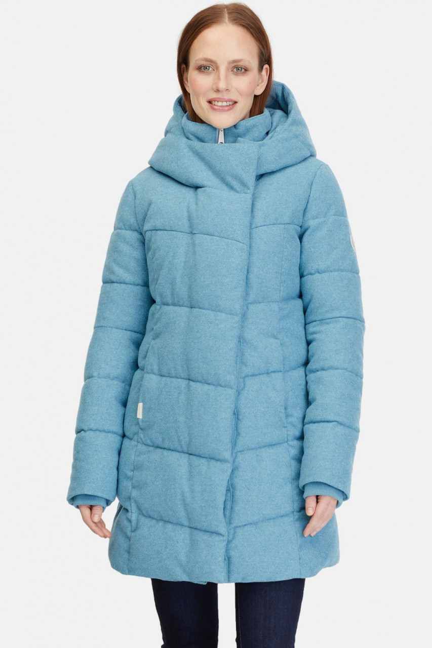 Ragwear Winterjacke Pavla Damen Türkis Hell Blau