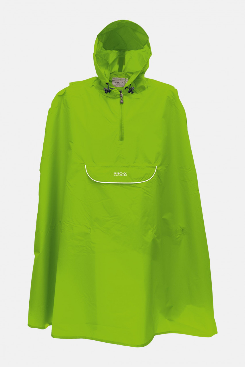 Kinder-Poncho Pasino Neon Grün Pro-X