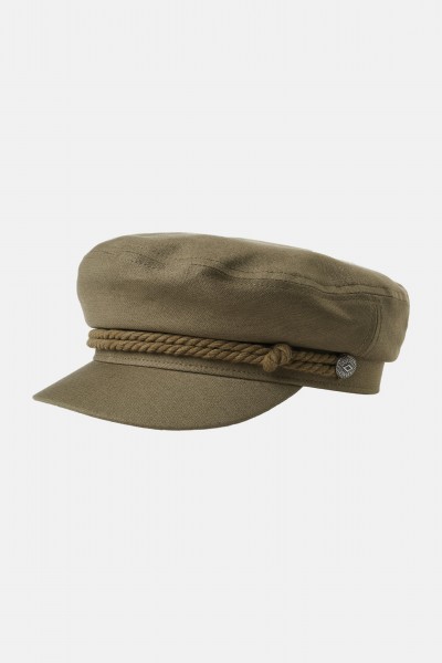 Brixton Fiddler Mütze Elbsegler Military Oliv Grün