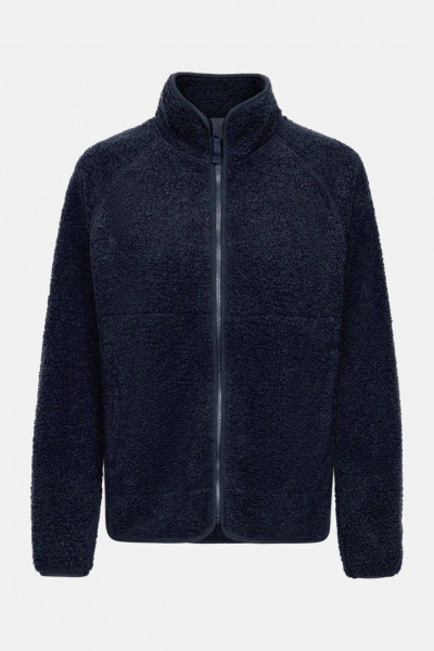 Flecejacke Kuschelby Dunkelblau Navy für Damen von derbe