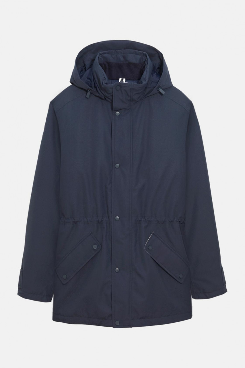 Aigle Regenjacke Copeland Gefüttert Dunkelblau Parka