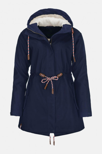 Ragwear Zuzka Rainy Damen Regenjacke Deep Ocean Petrol | Übergangsjacken