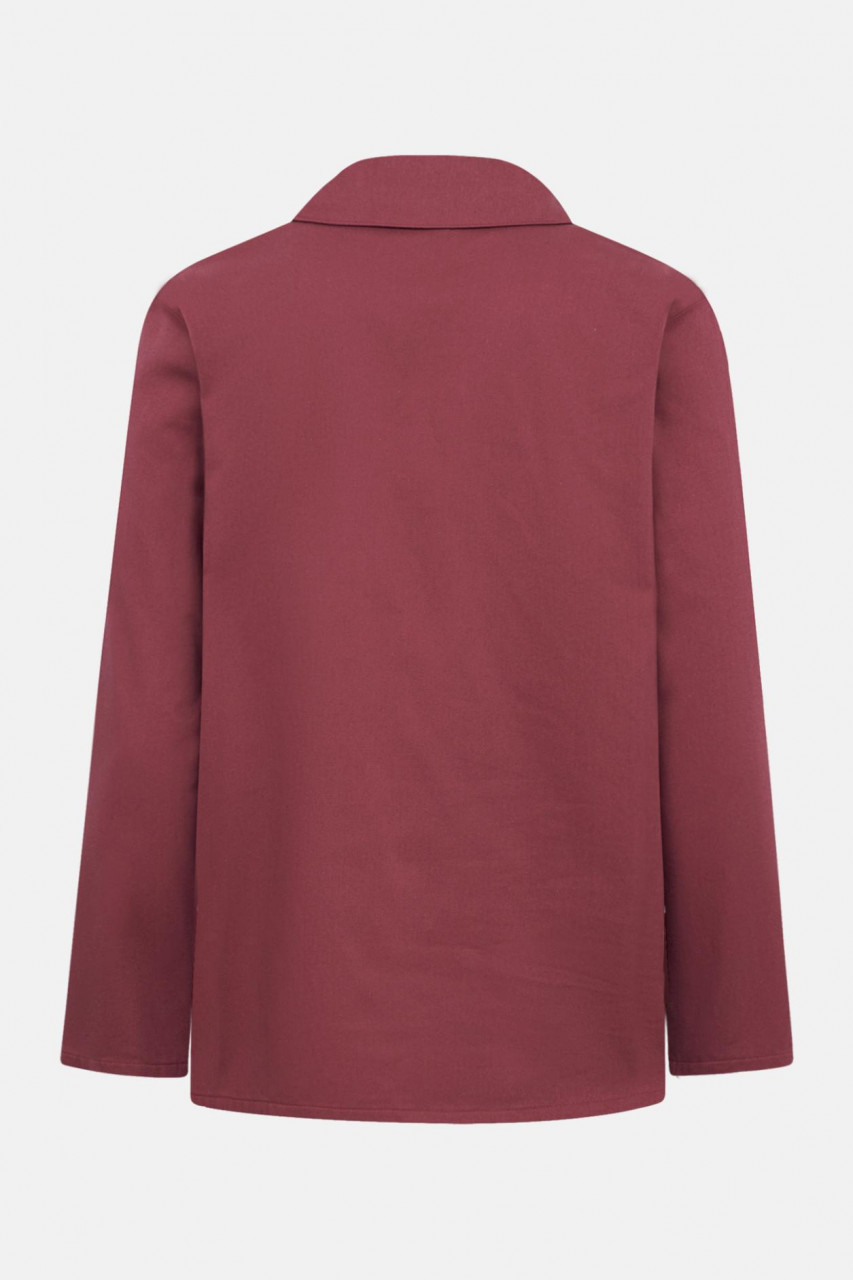 Hanseheld Fischerhemd Schnieker Bretone Vareuse Rot