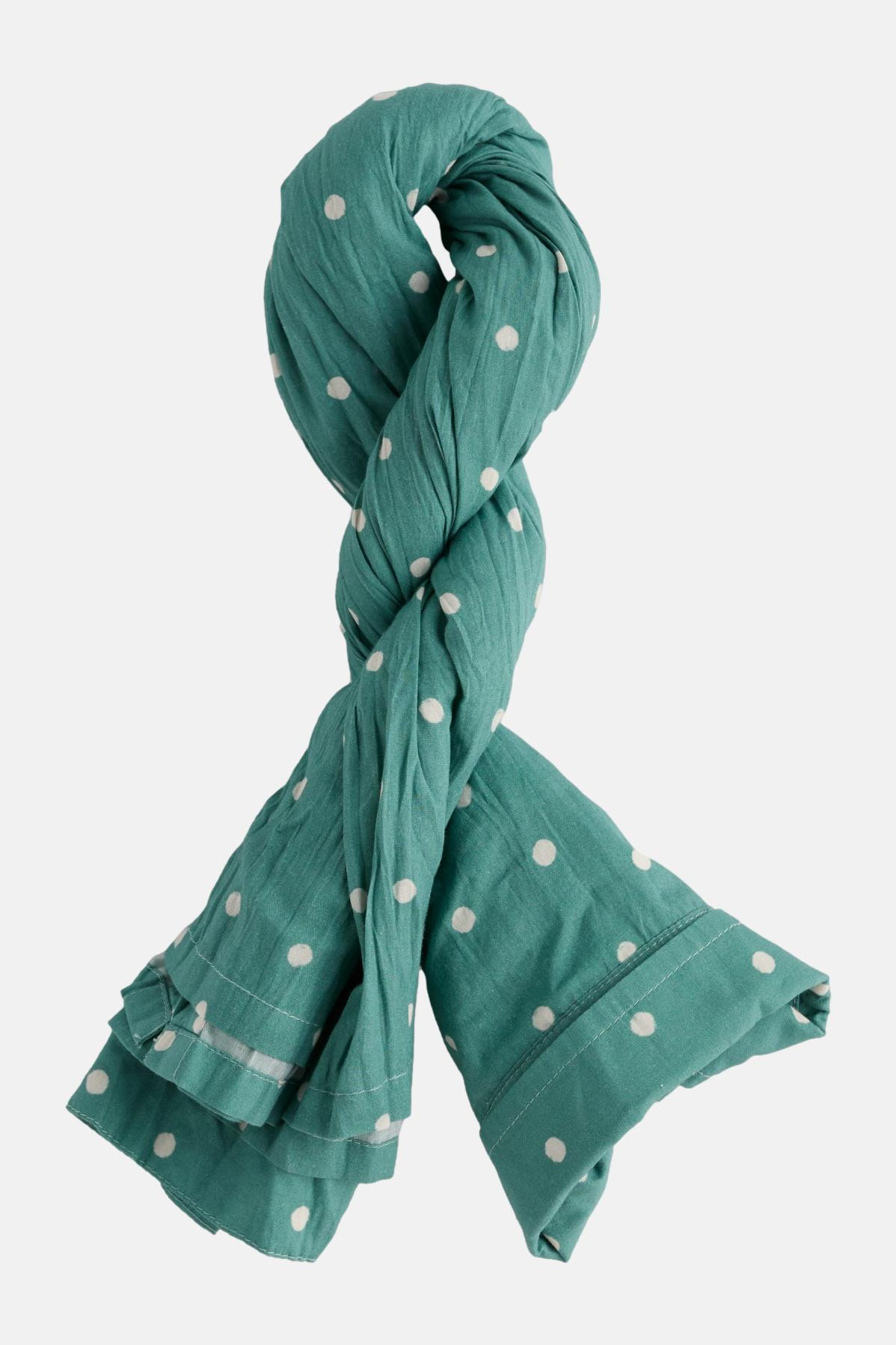 Seasalt Bluse Larissa Damen Türkis Hellblau Punkte Spot