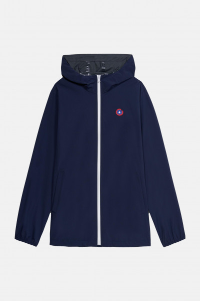 Flotte Regenjacke Passy Kurz Blau Indigo