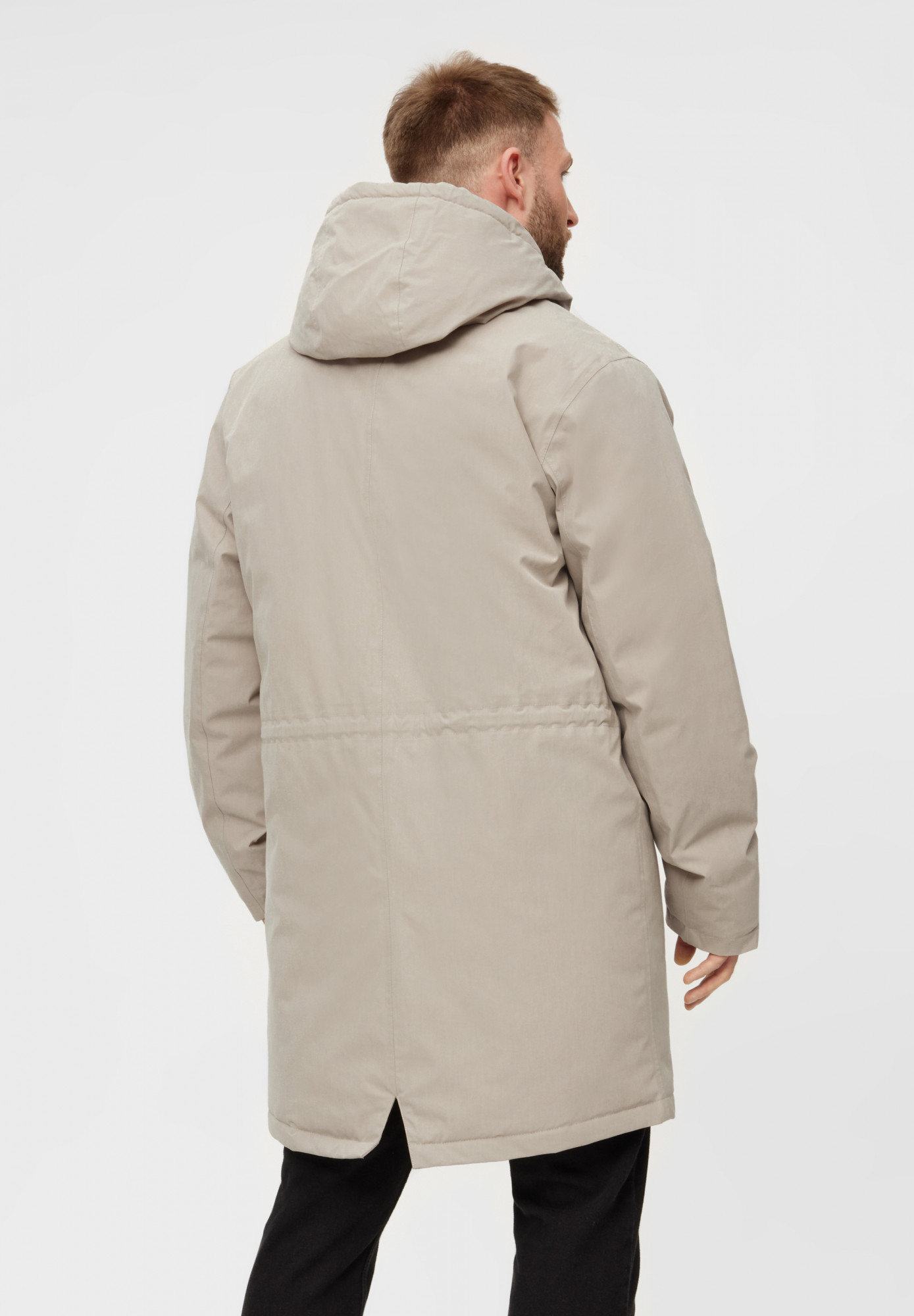Derbe Winterjacke Valholm Herren Beige Warm Gefüttert