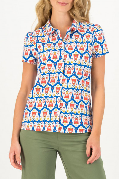 kk Blutsgeschwister Bluse Antje Blouse Chou Chou Cherie Antje van Ameland Holland Blutsgeschwister Bluse Antje Blouse Chou Chou Cherie Antje van Ameland Holland