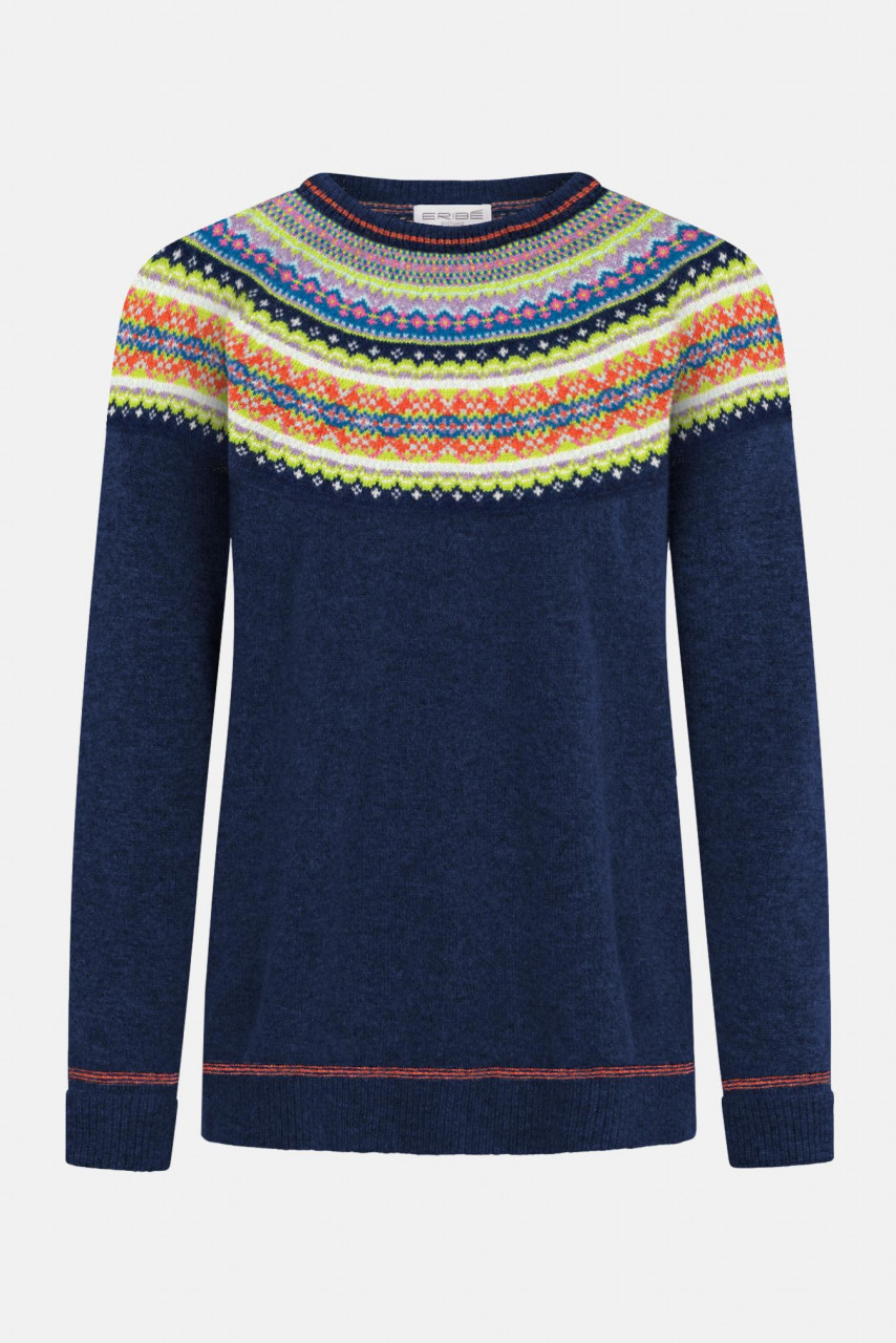 Pullover Alpine Breze Sweater Blau für Damen von ERIBE