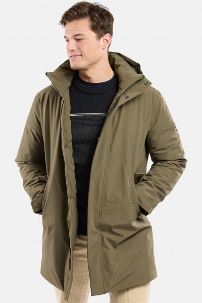 Armor Lux Parka Collab Herren Winterjacke Oliv Grün