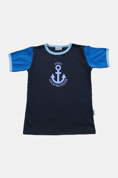 Leichtmatrosen-T-Shirt, Navy-Blau