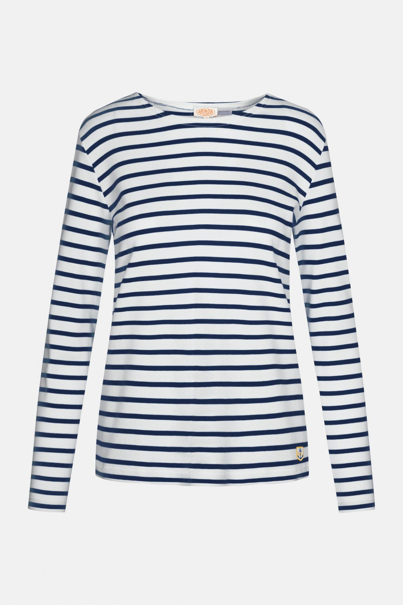 Streifenshirt Lesconil Weiß Marine Gestreift für Damen von Armor Lux