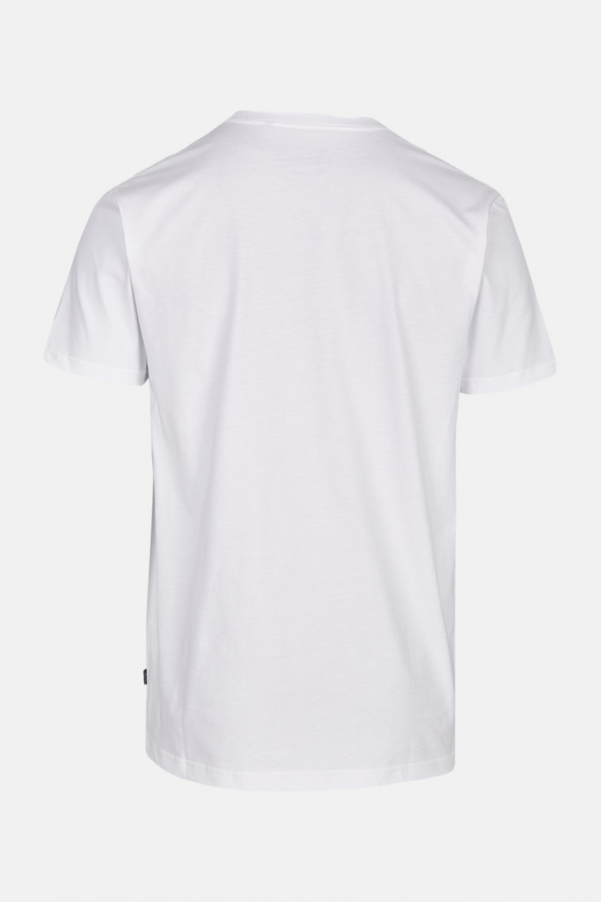 Cleptomanicx Herren T-Shirt Möwe OG Gull Weiß Baumwolle Nachhaltig