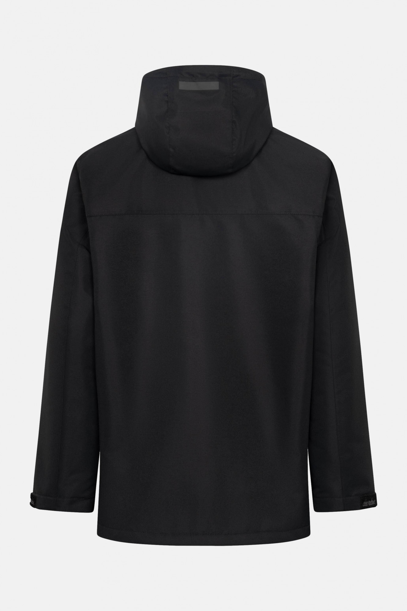 Derbe Winter Regenjacke Phoebholm Dog Herren Schwarz Warm Gefüttert