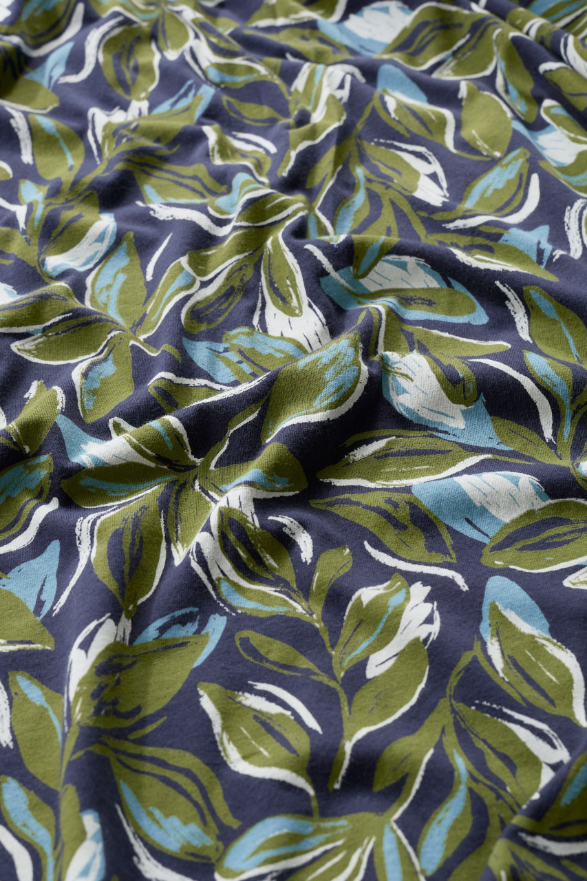 Seasalt Kleid Wild Bouquet Damen Blau Blätter Floral