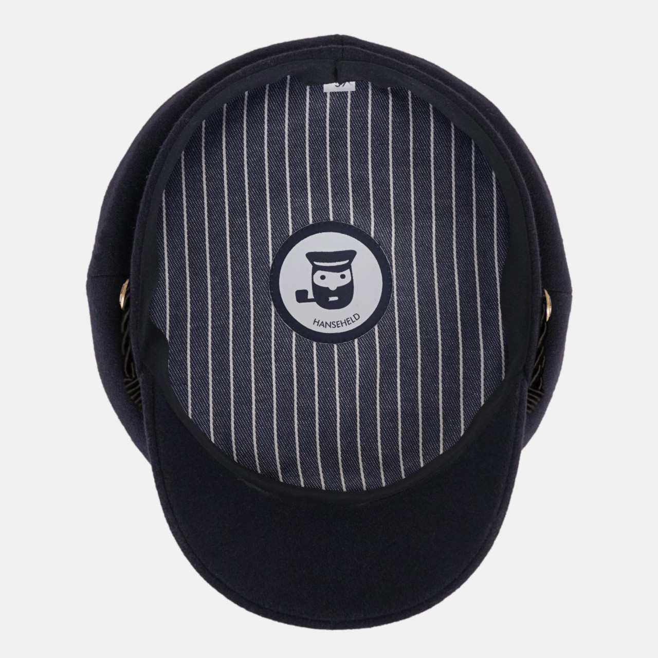 Hanseheld Elbsegler Wolle Marine-Blau Kordel