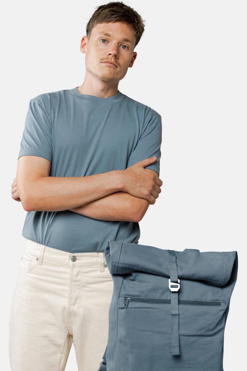 MELA Rucksack Amar Dusty Blue Blau