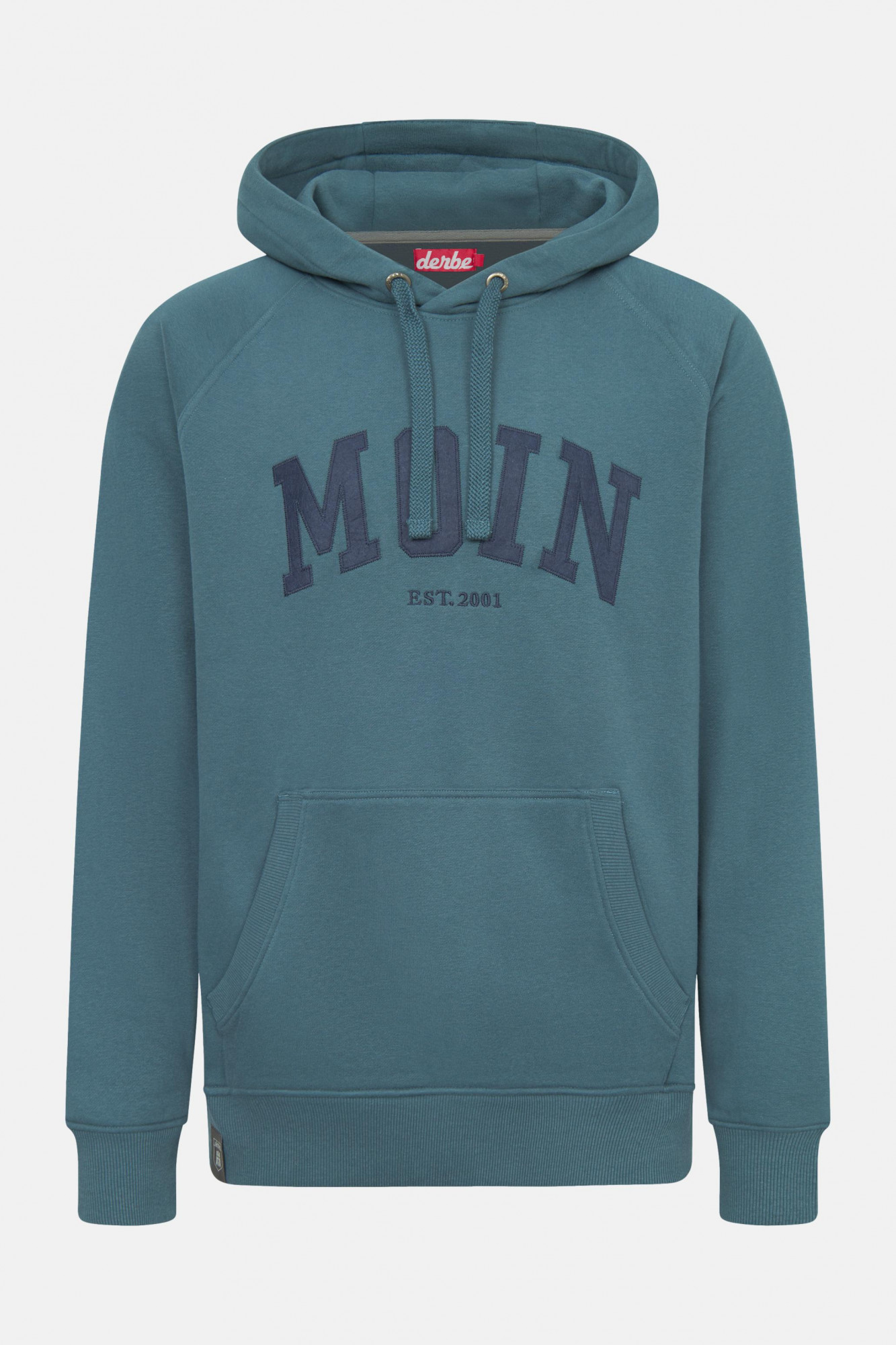 Derbe Hoodie Moin Herren Blau Pullover GOTS