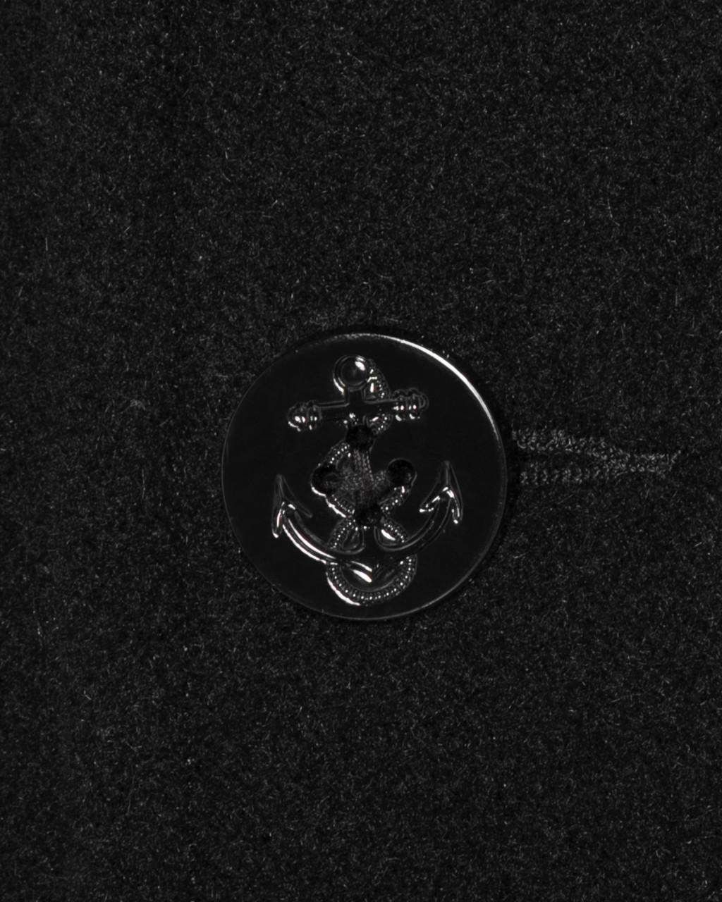 Schott NYC Caban Schwarz Pea Coat Jacke