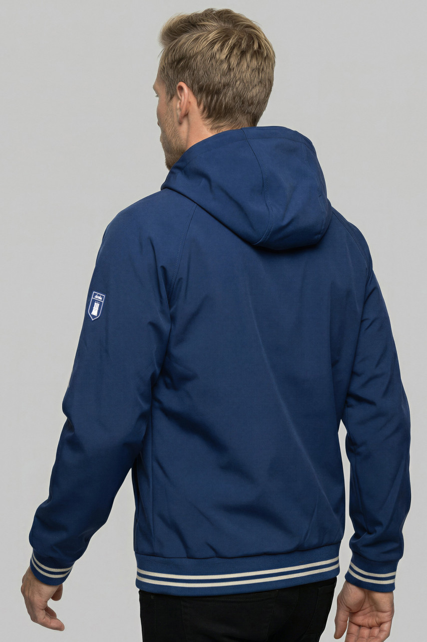 Derbe Übergangsjacke Helgoby Herren Blau Softshell