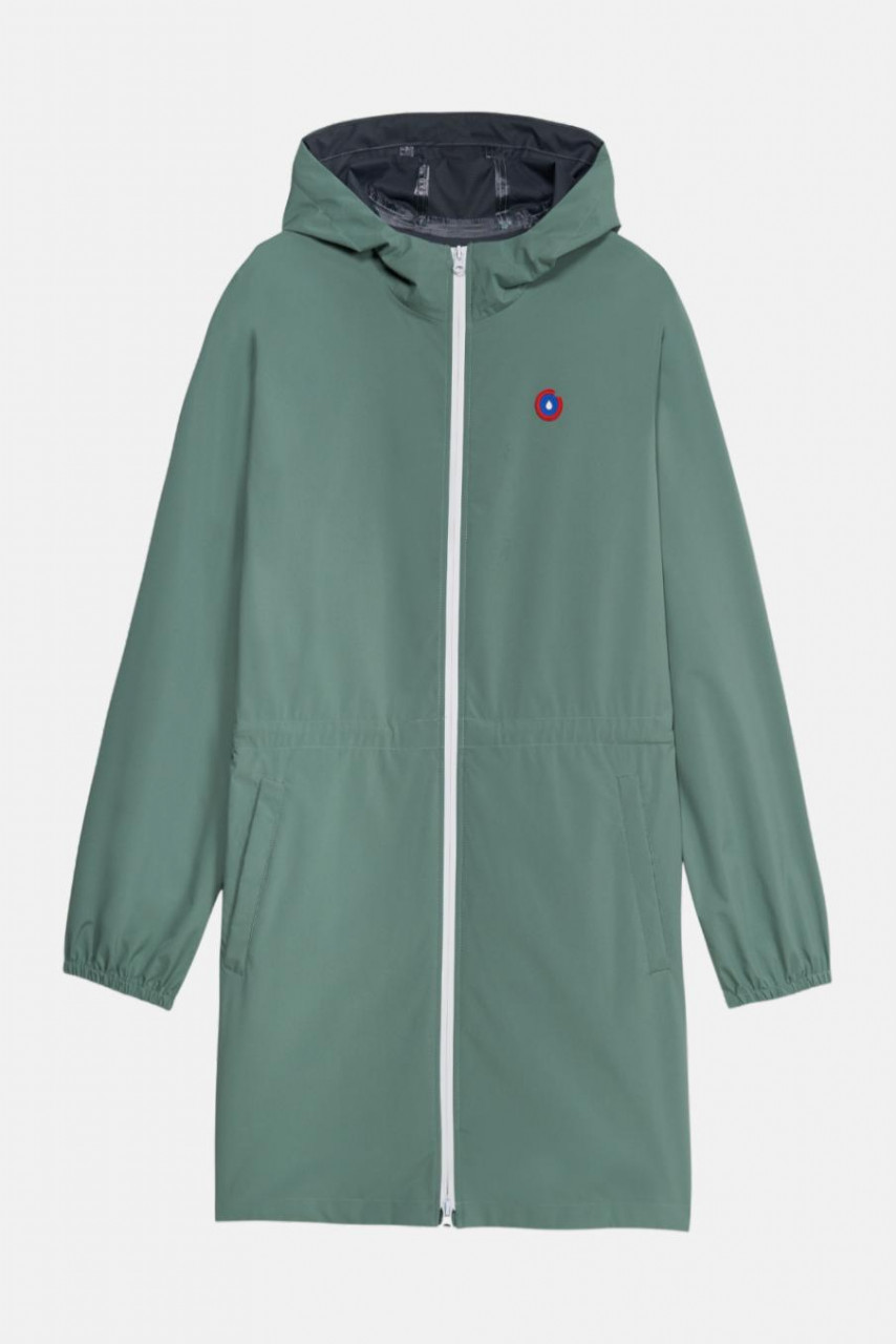 Flotte Regenjacke Amelot Hell Grün Vert Parka