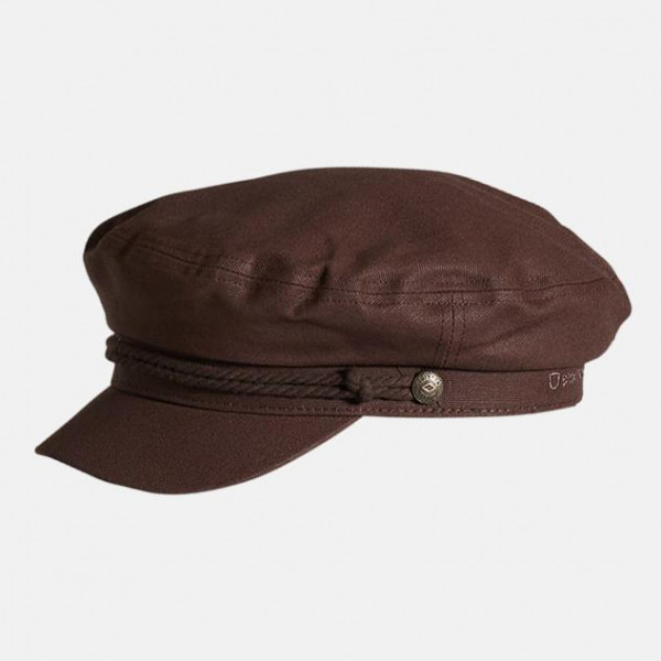 Brixton Fiddler Cap Elbsegler Braun Sepia