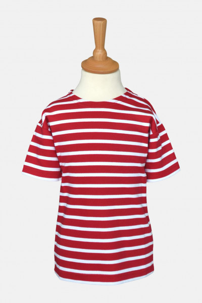 Streifenshirt  Rot für Kinder von modAS