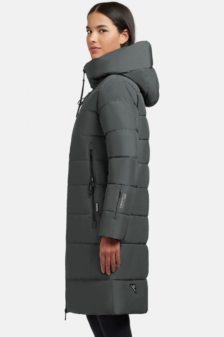 Khujo Jilias 4 Damen Winterjacke Blau-Grau