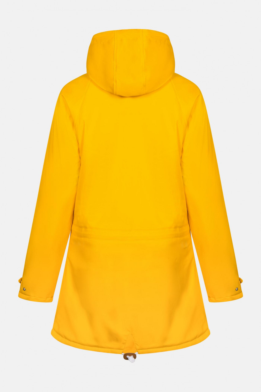 Damen Friesennerz Kira Gelb Teddy-Futter