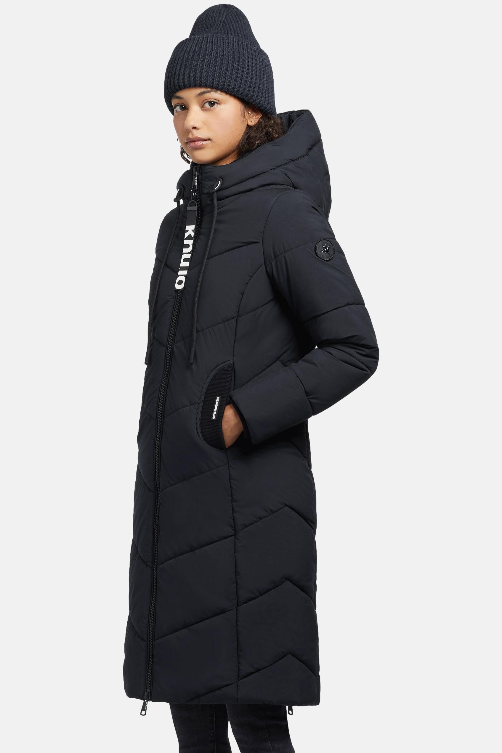 Khujo Winterjacke Khujo Wintermantel Dunkelblau Damen Wintermantel