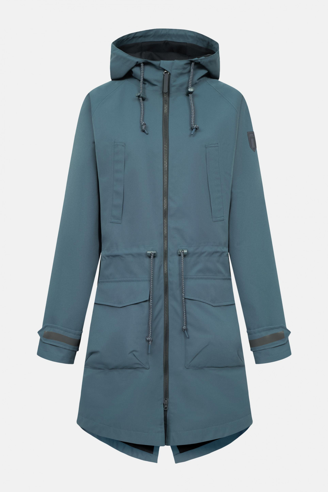Derbe Regenjacke Phoeby Dog Damen Blau Hundejacke