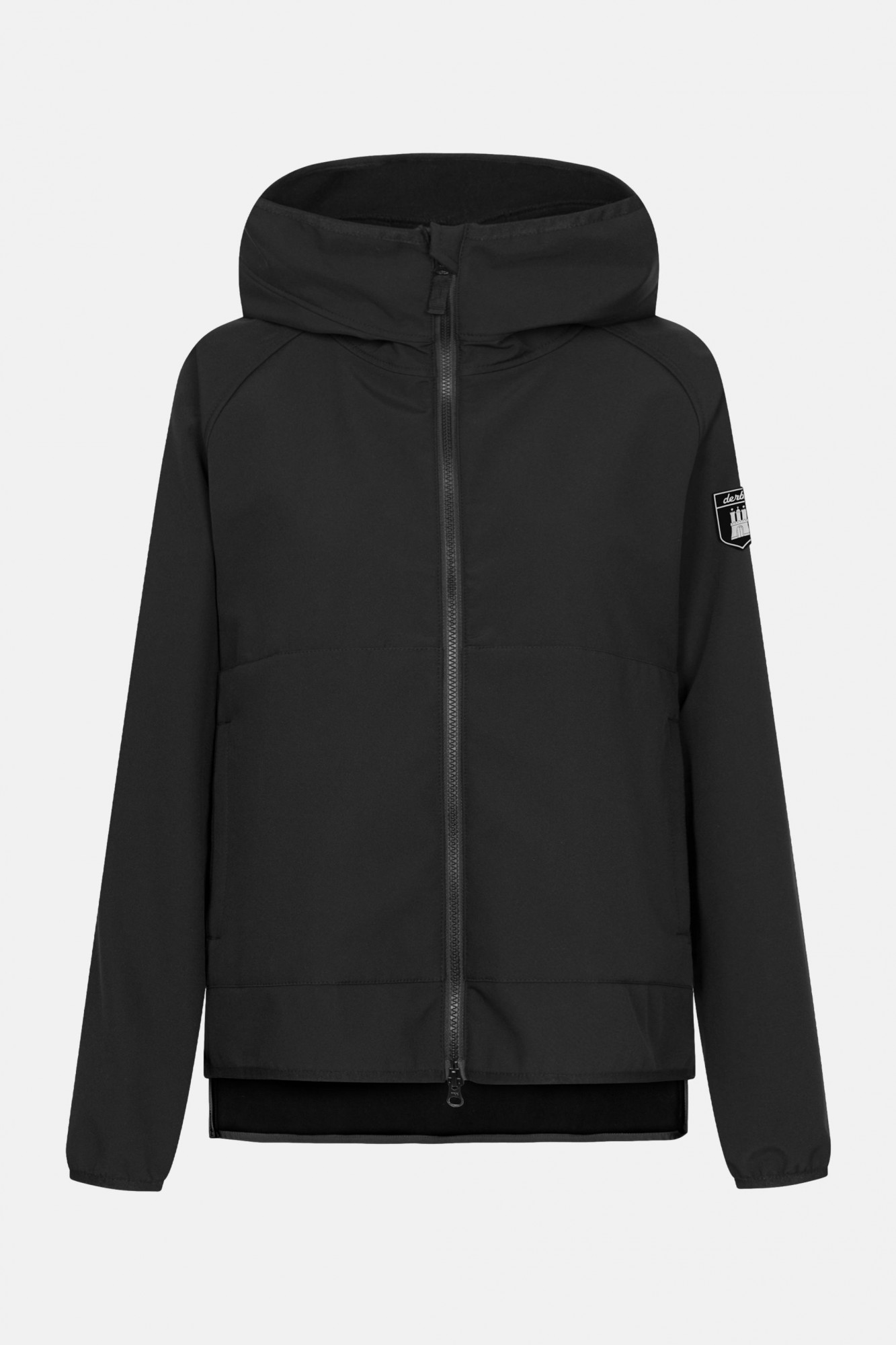 Derbe Softshelljacke Kurz Peutby Damen Schwarz