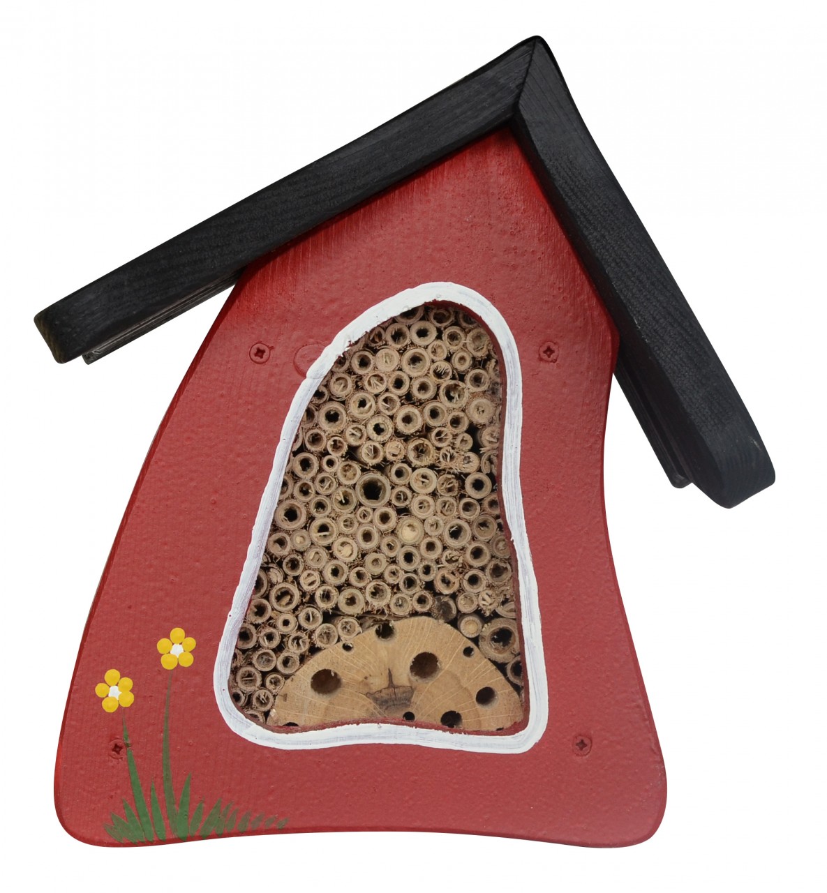 Insektenhotel Insektenhaus Mini Rot