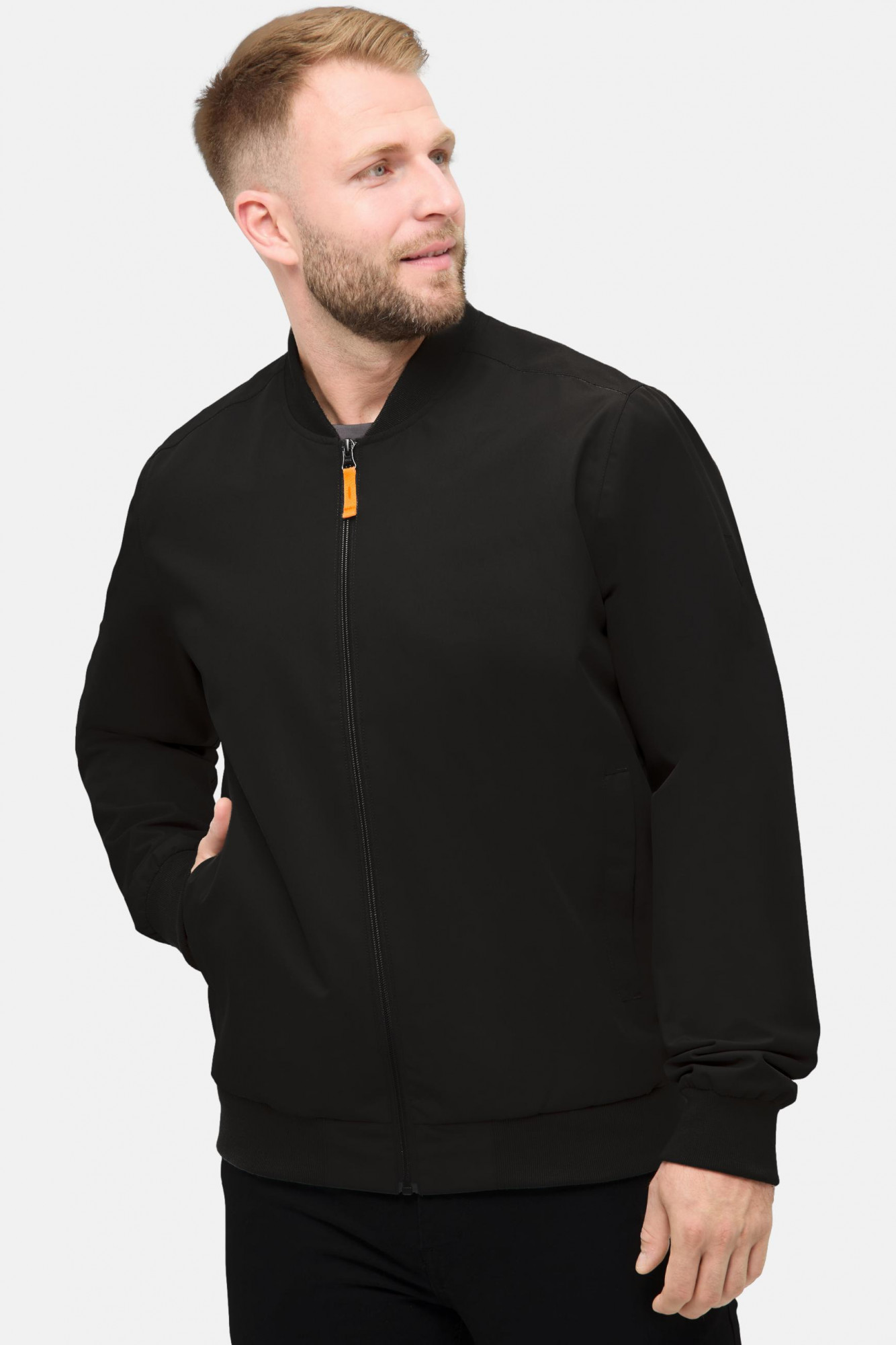 Derbe Übergangsjacke Blousby Herren Schwarz Wasserdicht