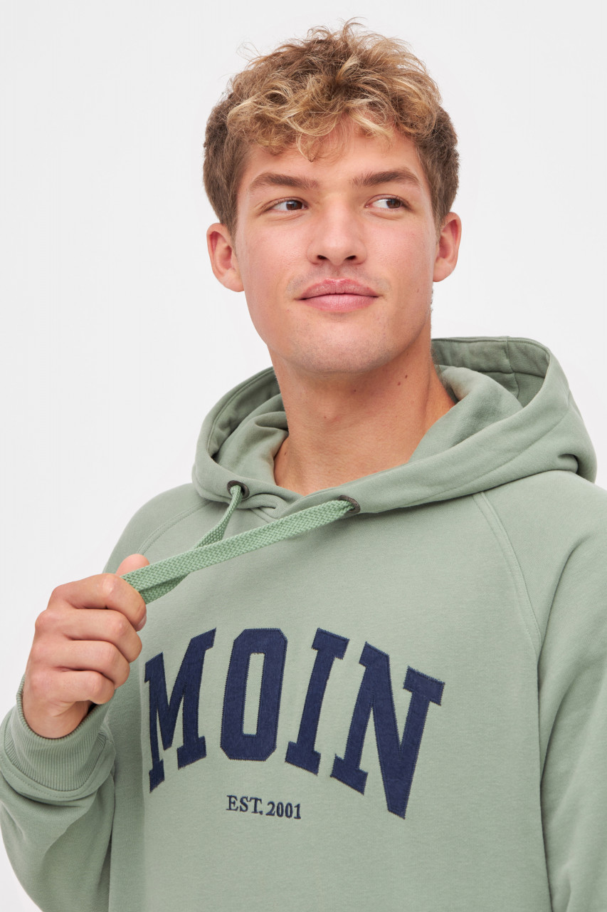Derbe Hoodie Moin Herren Grün Pullover